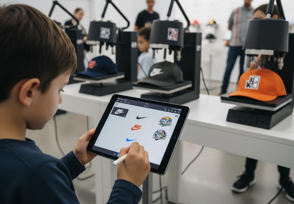 Live Custom Hat Bars. Always a Crowd Favorite!